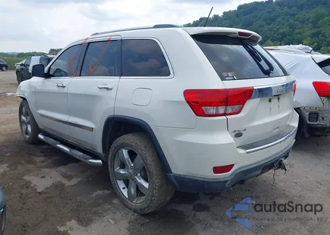2012 Jeep Grand Cherokee Overland z USA, uszkodzony, nr VIN 1C4RJFCT9CC192146